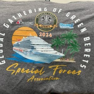 SF Cruise 2024 Commemorative T-Shirt, Dark Heather Grey (Late December 2024)
