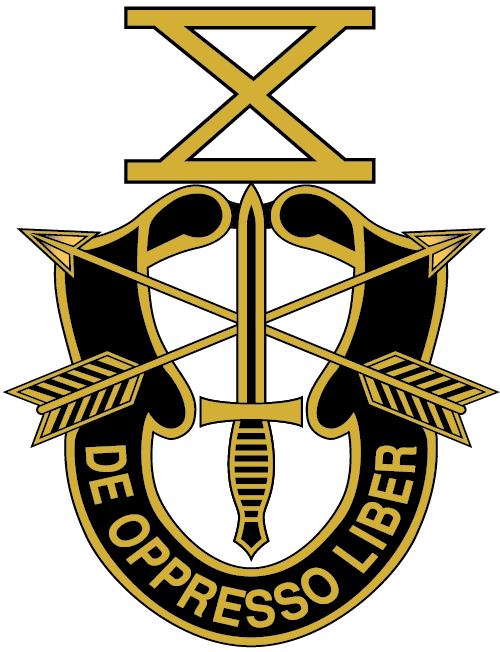 United States Army Special Forces insignia.
