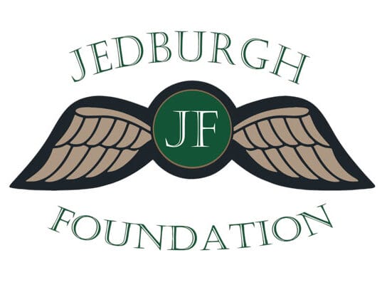 Jedburgh Foundation logo with wings