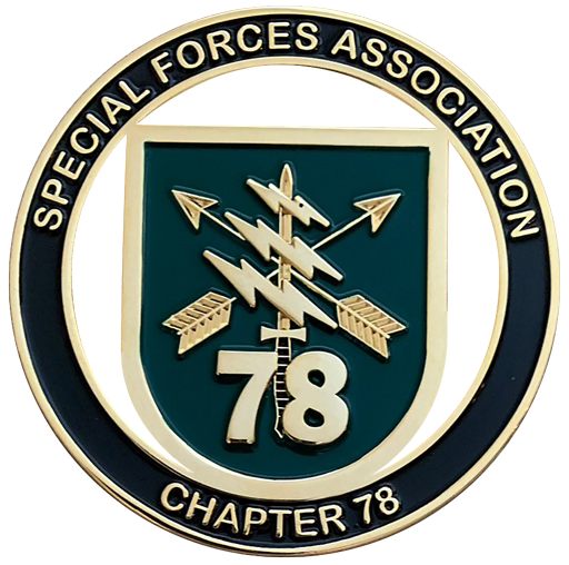 Special Forces Association Chapter 78 emblem badge