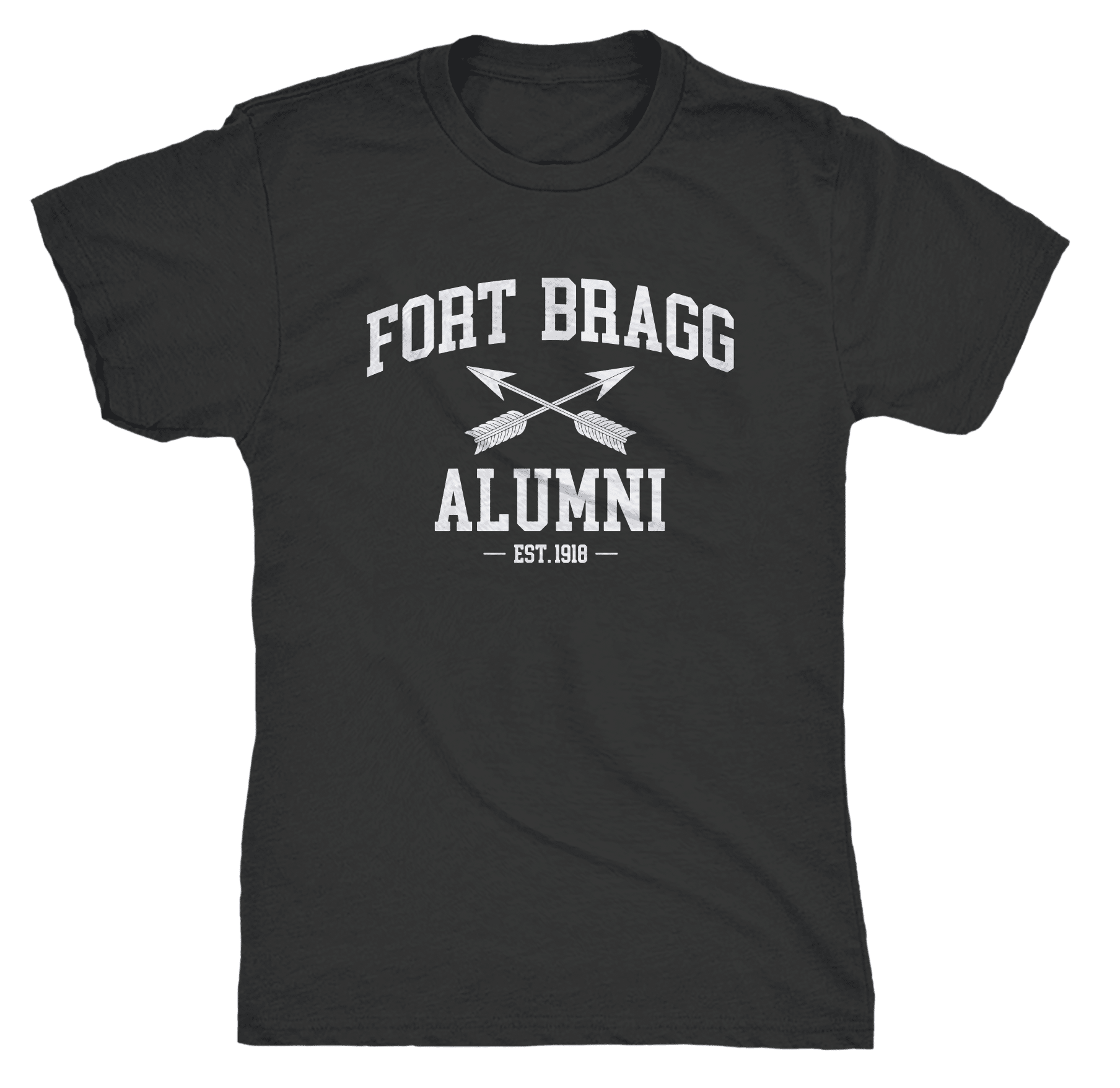 Fort Bragg Alumni w/SF Crossed Arrows T-Shirt, Black or Military Green - Image 3